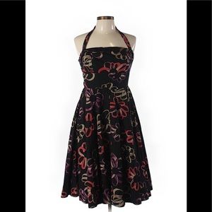 Anthropologie Dresses - Anthropologie Retro Pin-up Floral Halter Dress Anthropologie Dresses - Anthropologie Retro Pin-up Floral Halter Dress